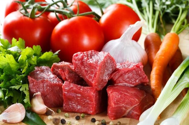 carne e legumes para a dieta dukan