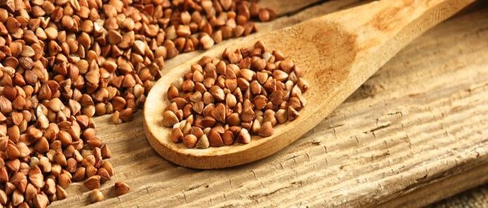 O trigo sarraceno é um produto saudável e de alto teor calórico para perda de peso