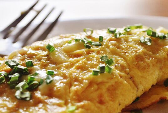 omelete para perda de peso e nutrição adequada