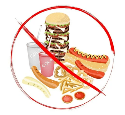 Evite alimentos tratados