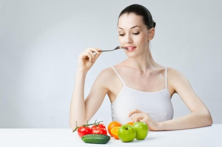 vegetais e frutas são a chave para uma perda de peso bem-sucedida