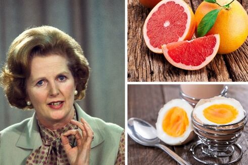 Margaret Thatcher e os alimentos dietéticos Maggi